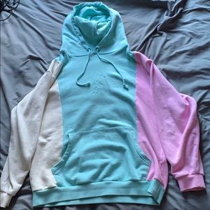 Teddy fresh triple colored hoodie